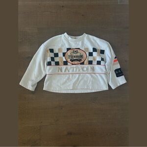 p.e nation patches embroidered pullover westbrook sweatshirt